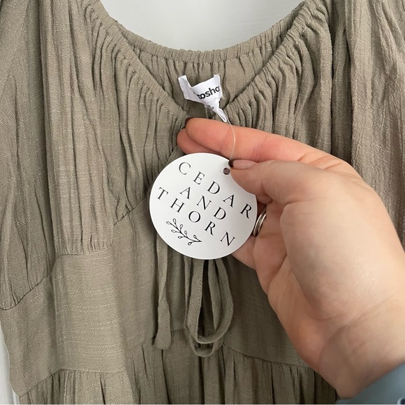 Army Green Maxi Dress - Picture 2 of 7